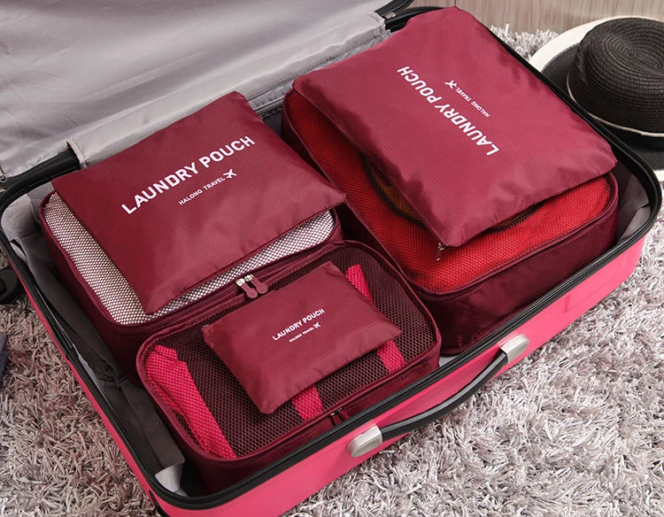 Ultimate 6-in-1 Smart Travel Organizer Set