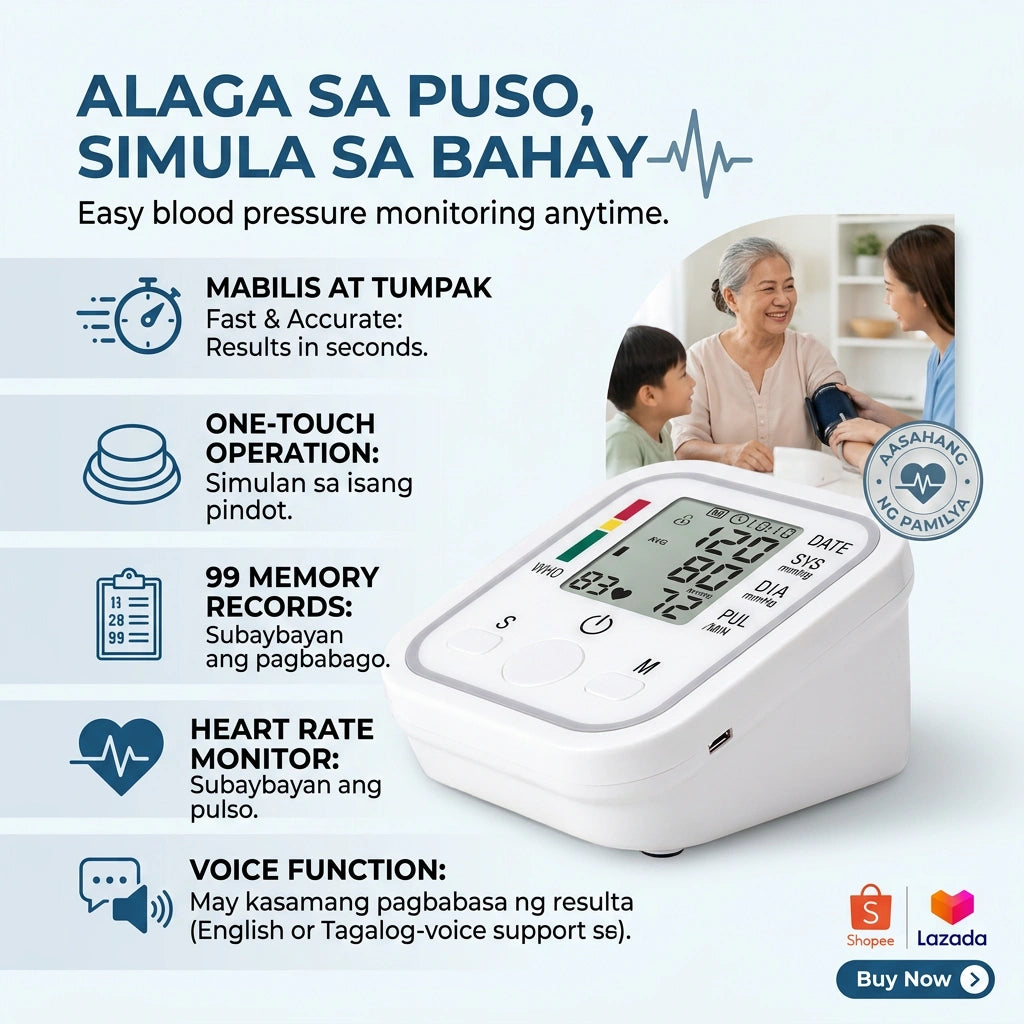 One-Touch™ Smart BP Monitor