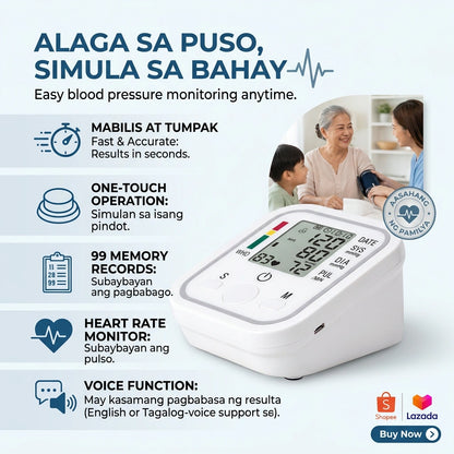 One-Touch™ Smart BP Monitor