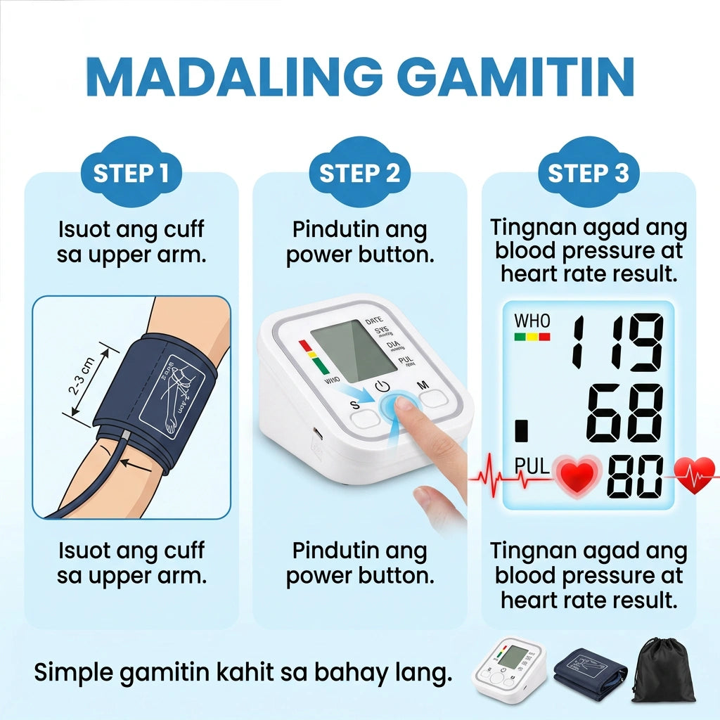 One-Touch™ Smart BP Monitor