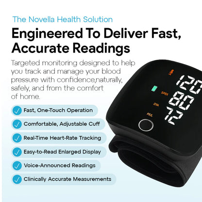 One-Touch™ Smart Wrist BP Monitor