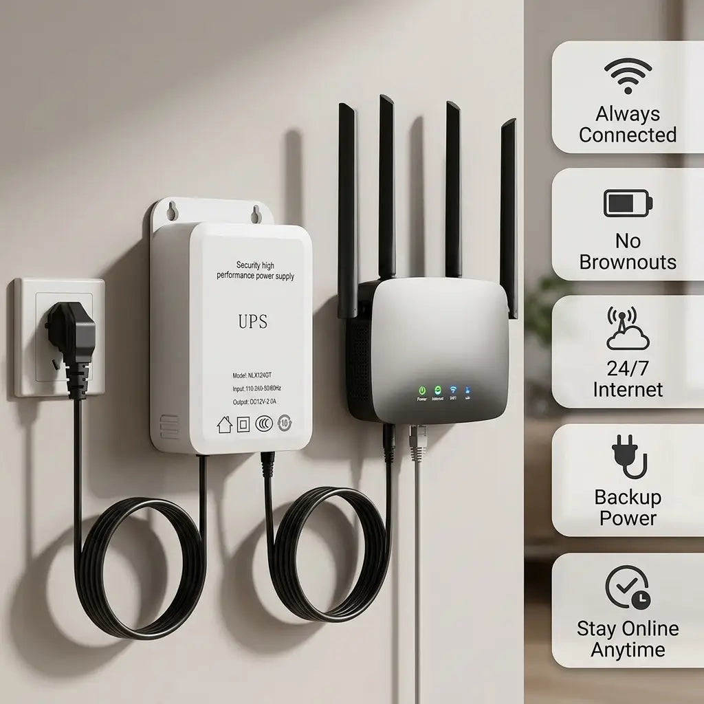 Smart WiFi Backup Power Supply