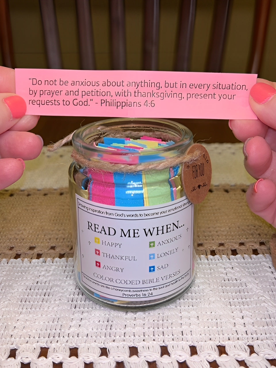 Bible Verse Jar