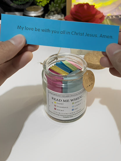 Bible Verse Jar