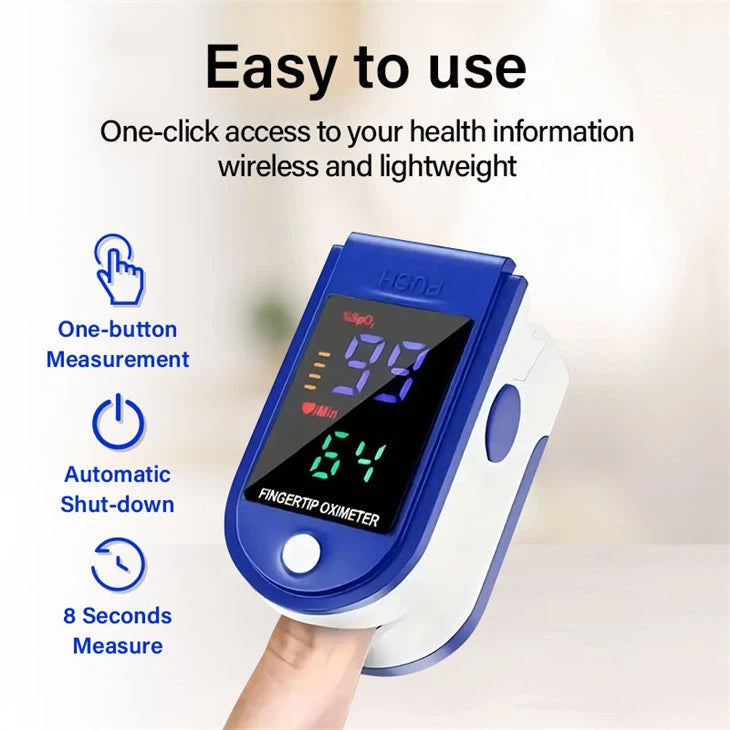 Smart Finger Pulse Oximeter