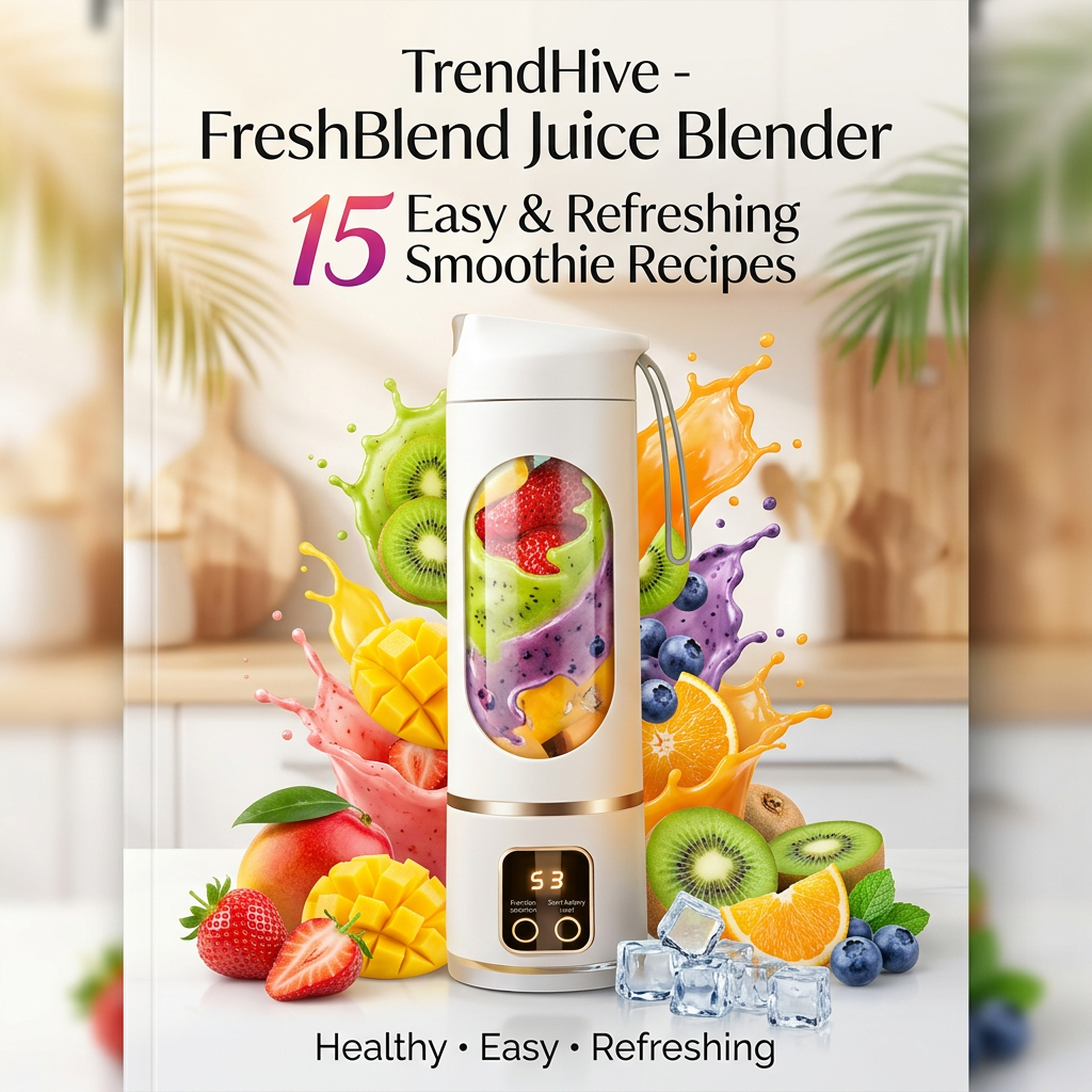 TrendHive FreshBlend Smoothie Recipe Ebook